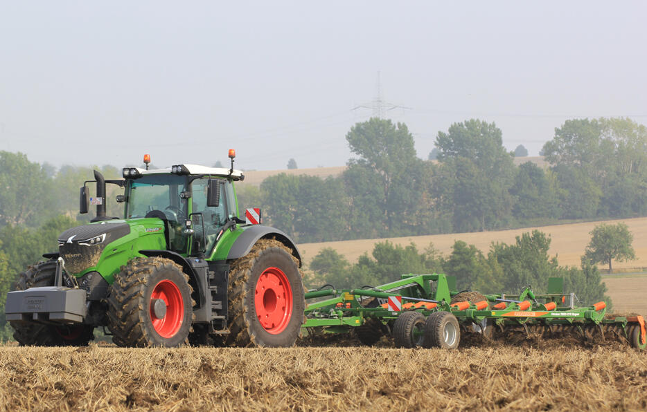 Treckerfahren noch mit Diesel